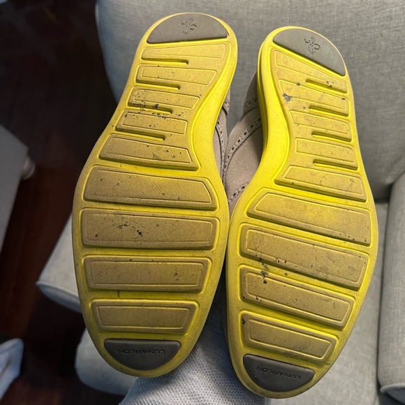Cole Haan Lunargrand gray with yellow soles - Picture 3 of 5